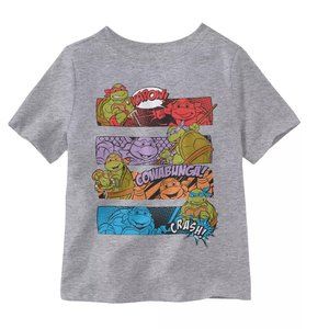 Little Boys Teenage Mutant Ninja Turtles Comic Book Clips Graphic T-shirt Size 2